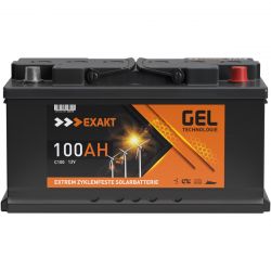 Гелевий акумулятор EXAKT GEL 100Ah 12V Solar Batterie