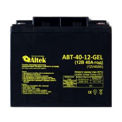 Гелевий акумулятор Altek ABT-40Аh/12V GEL