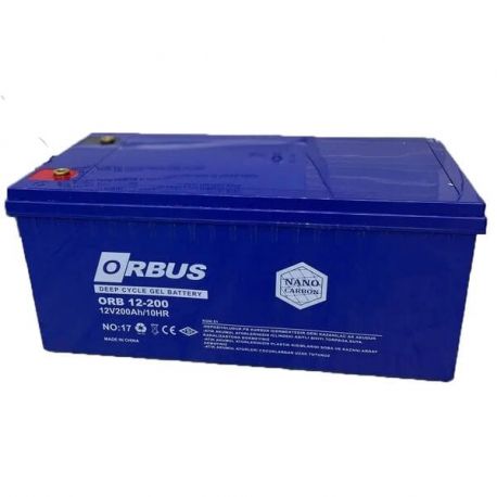 Гелевий акумулятор ORBUS CG12200 GEL 12V 200 Ah