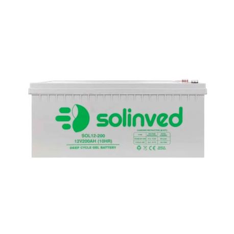 Акумуляторна батарея SOLINVED 200-12 GEL 12V 200 Ah 