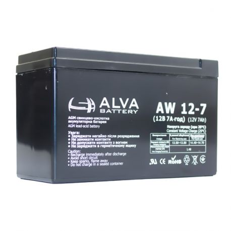Аккумулятор ALVA battery AW12-7