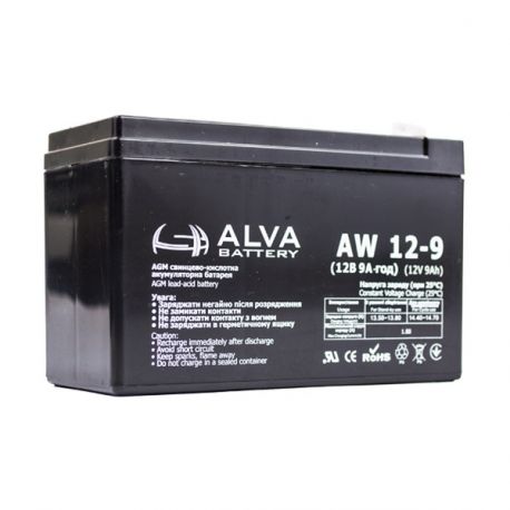 Аккумулятор ALVA battery AW12-9