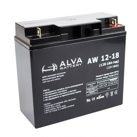 Аккумулятор ALVA battery AW12-18