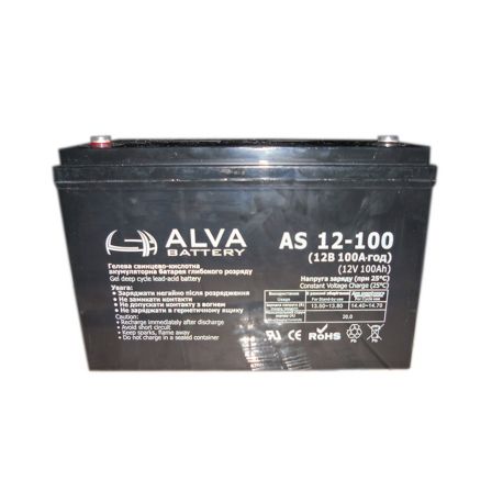 Аккумулятор ALVA battery AS12-100